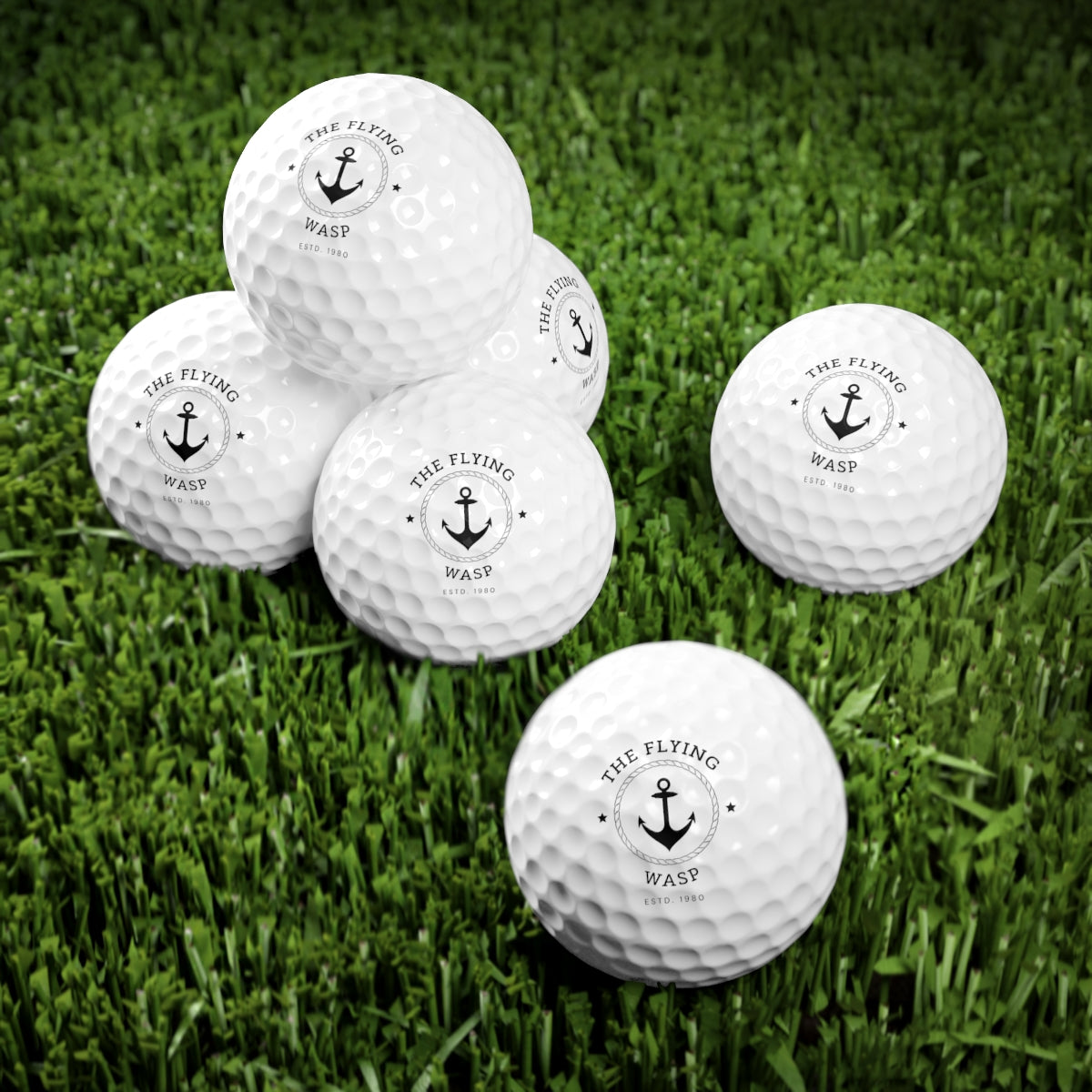 The Flying Wasp Golf Balls