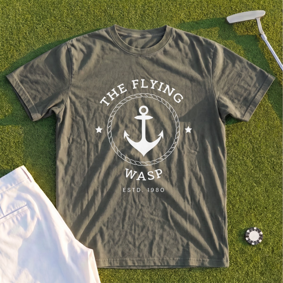 The Flying Wasp Premium Tee