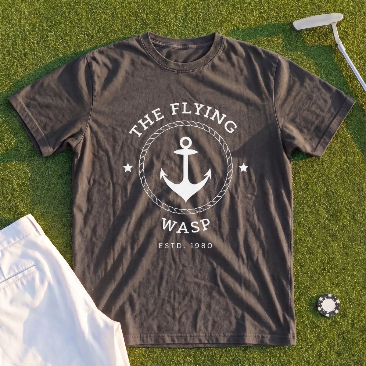 The Flying Wasp Premium Tee