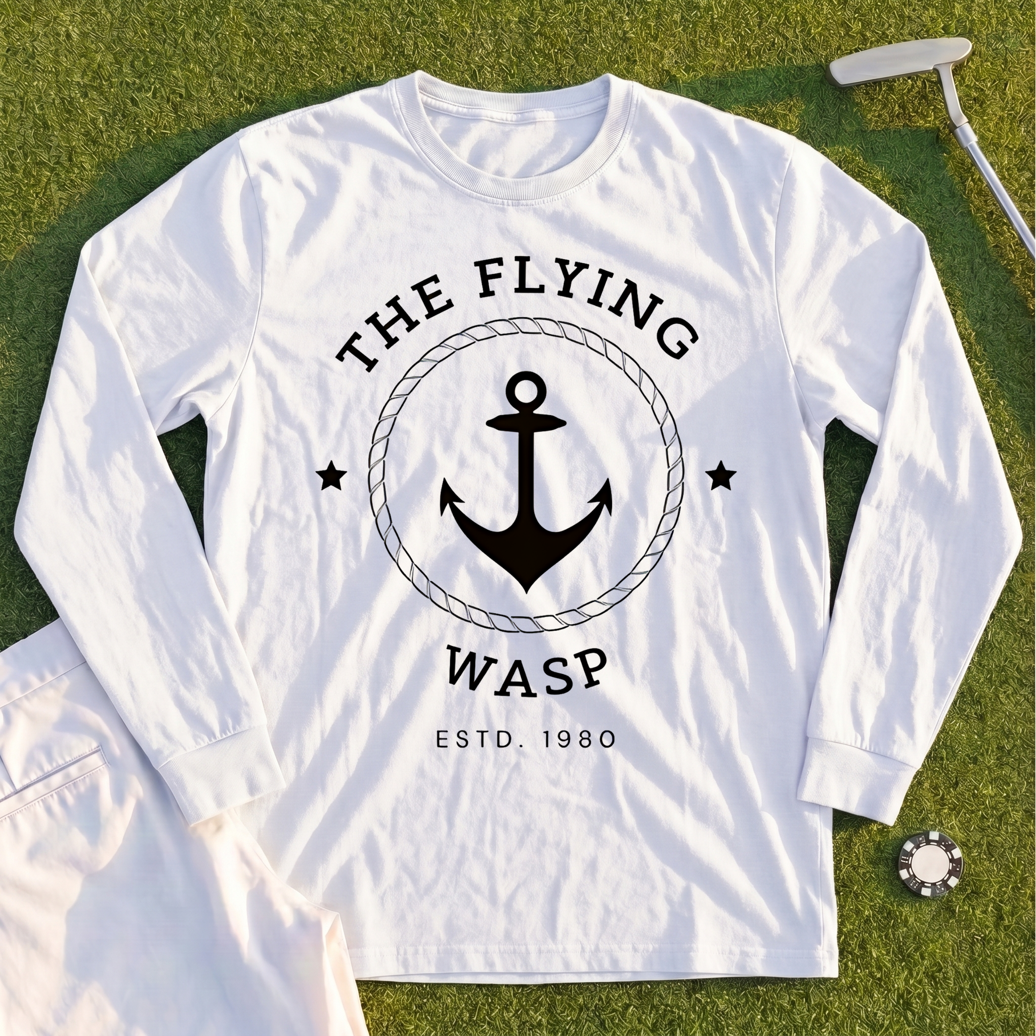 The Flying Wasp Long Sleeve Tee