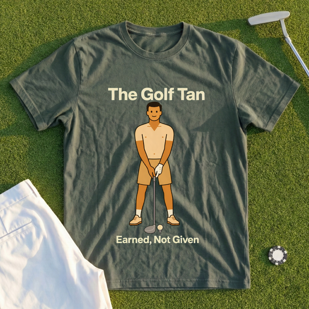 The Golf Tan Tee