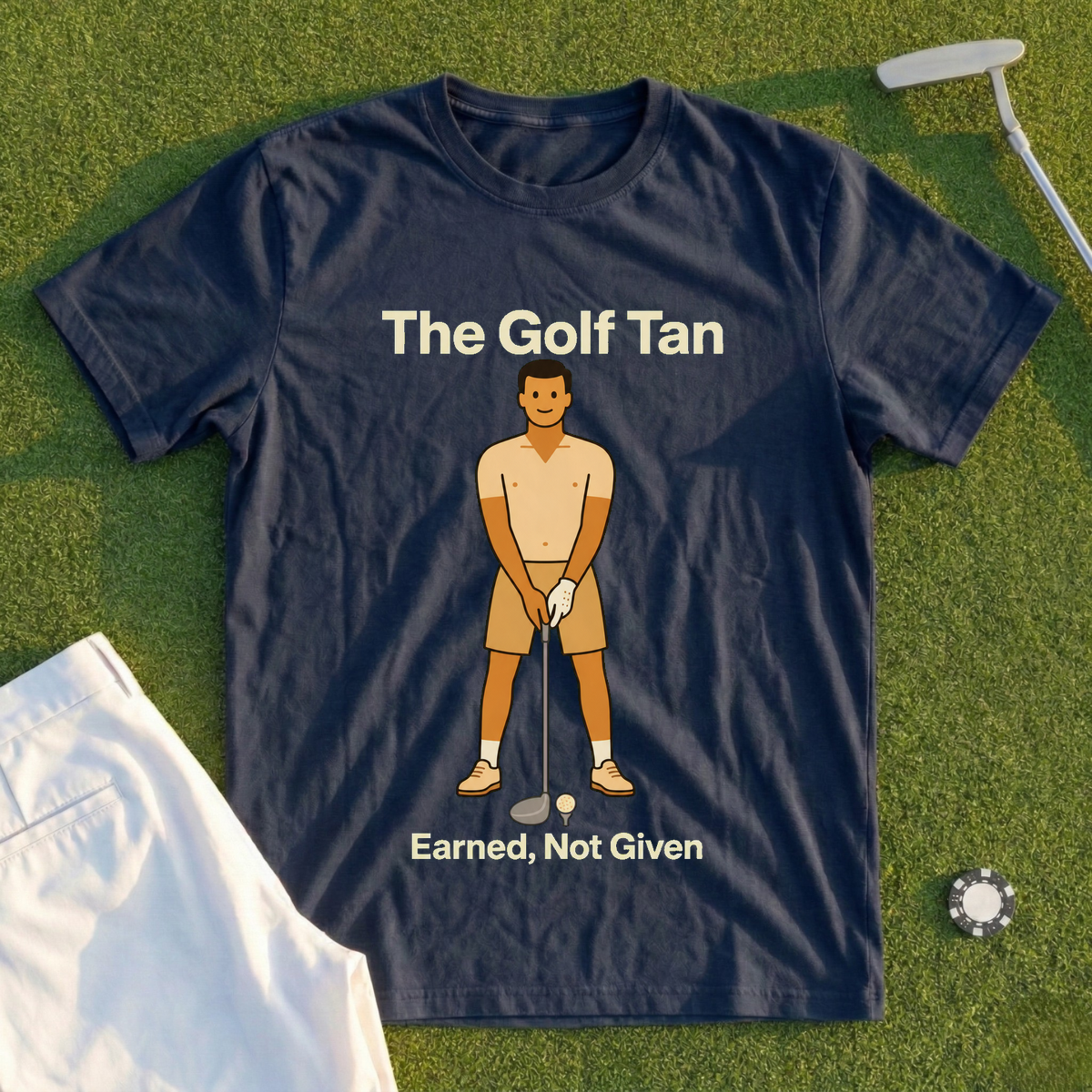 The Golf Tan Tee