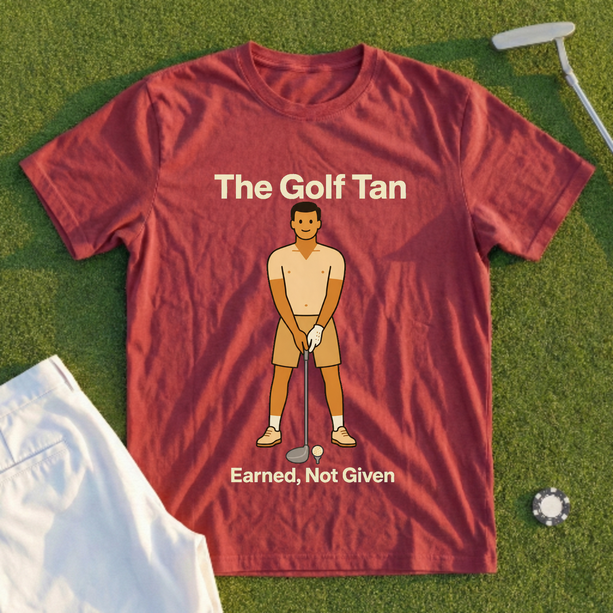 The Golf Tan Tee