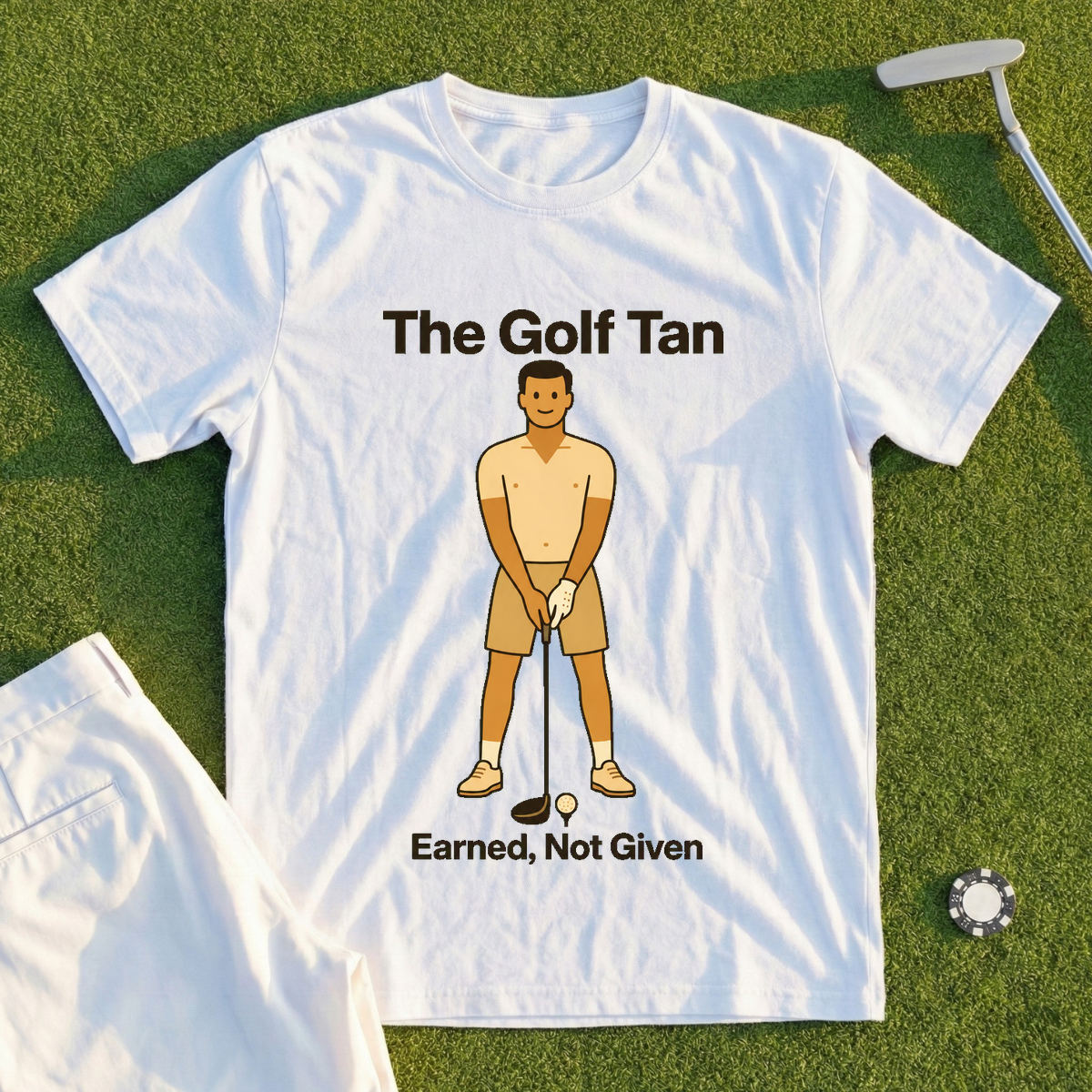 The Golf Tan Tee
