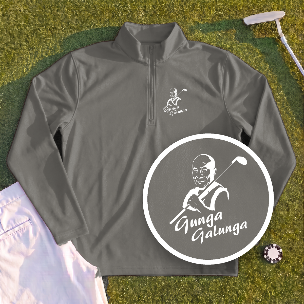 The Lama Quarter Zip