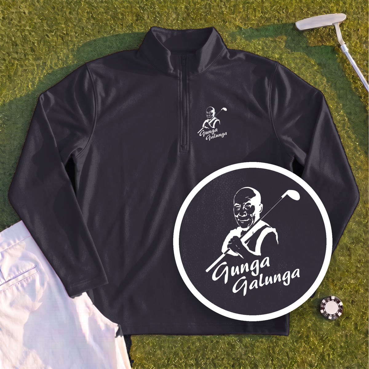 The Lama Quarter Zip