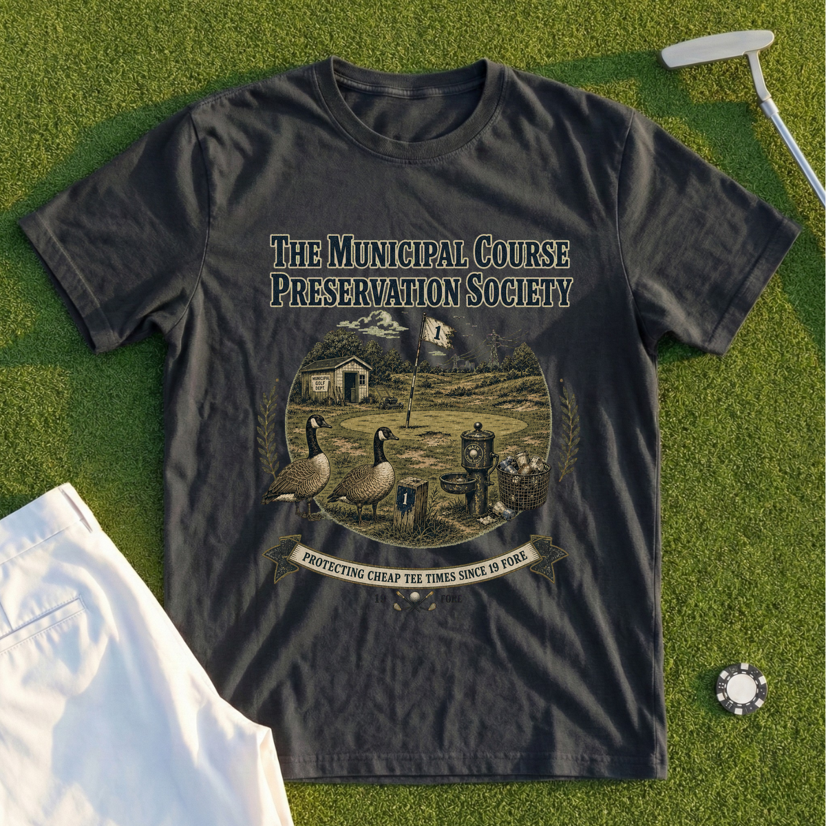 The Municipal Course Preservation Society Tee