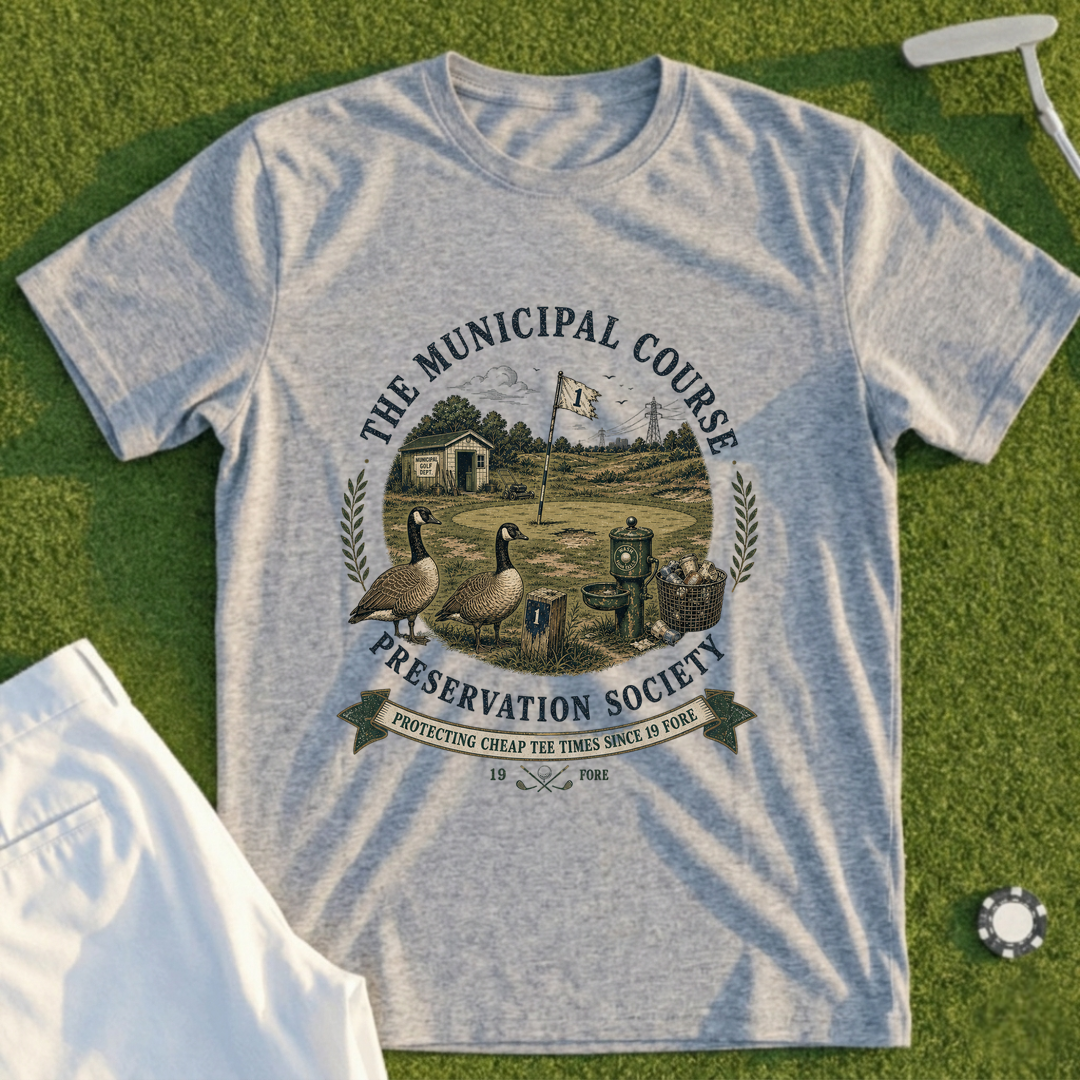 The Municipal Course Preservation Society Tee