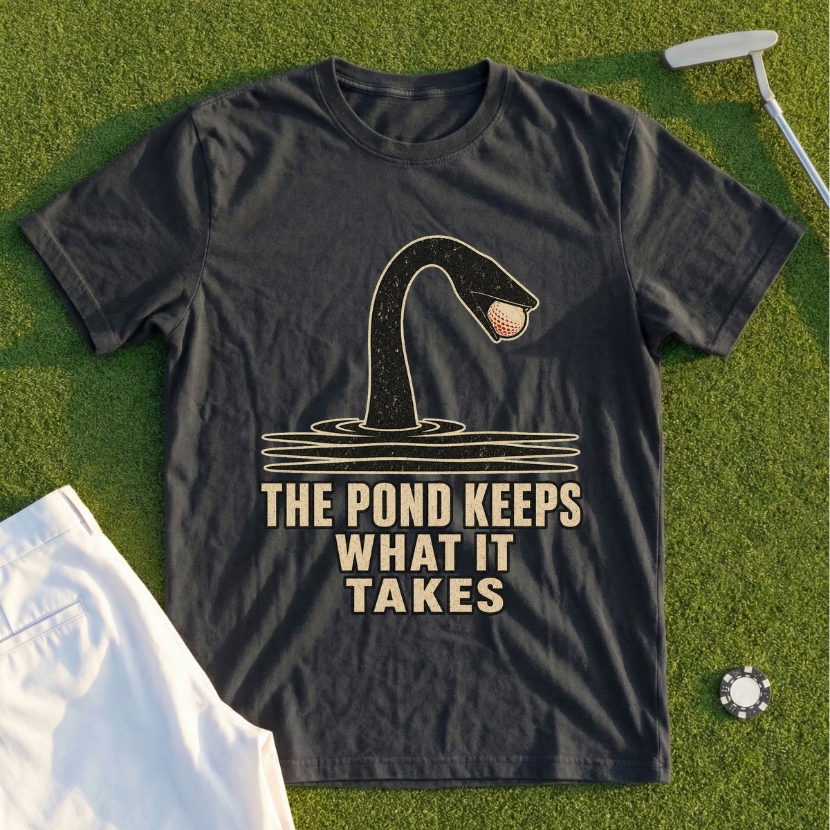 The Pond Keeps What It Takes Tee