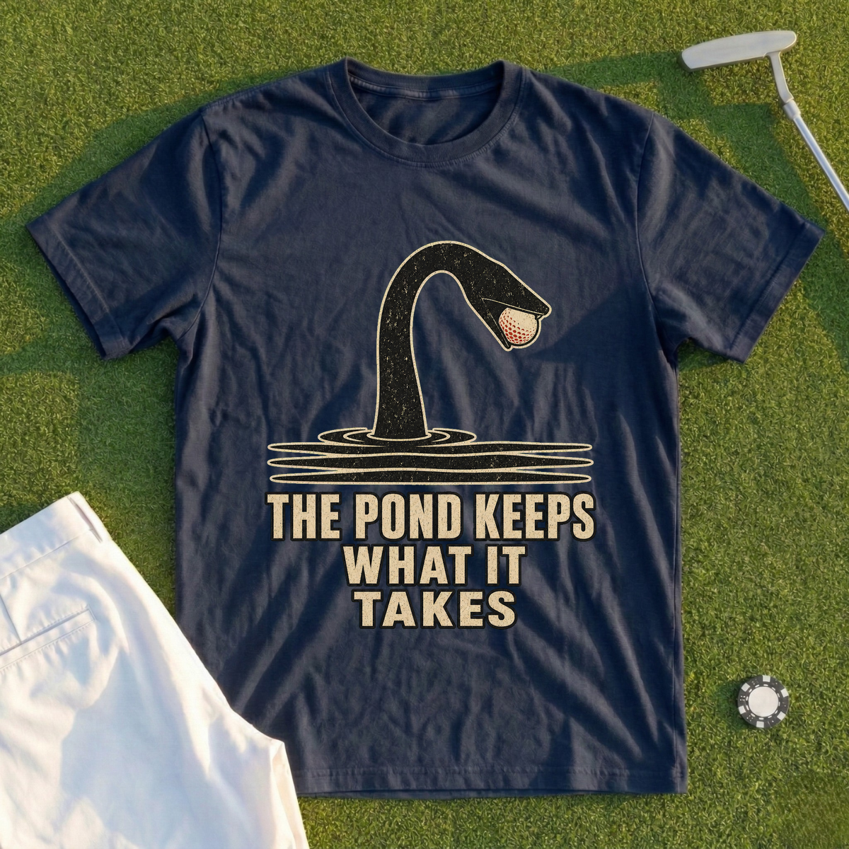 The Pond Keeps What It Takes Tee