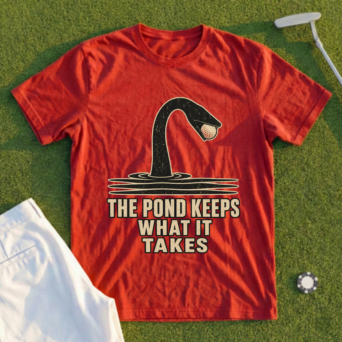 The Pond Keeps What It Takes Tee