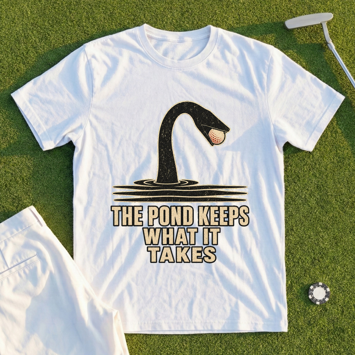 The Pond Keeps What It Takes Tee