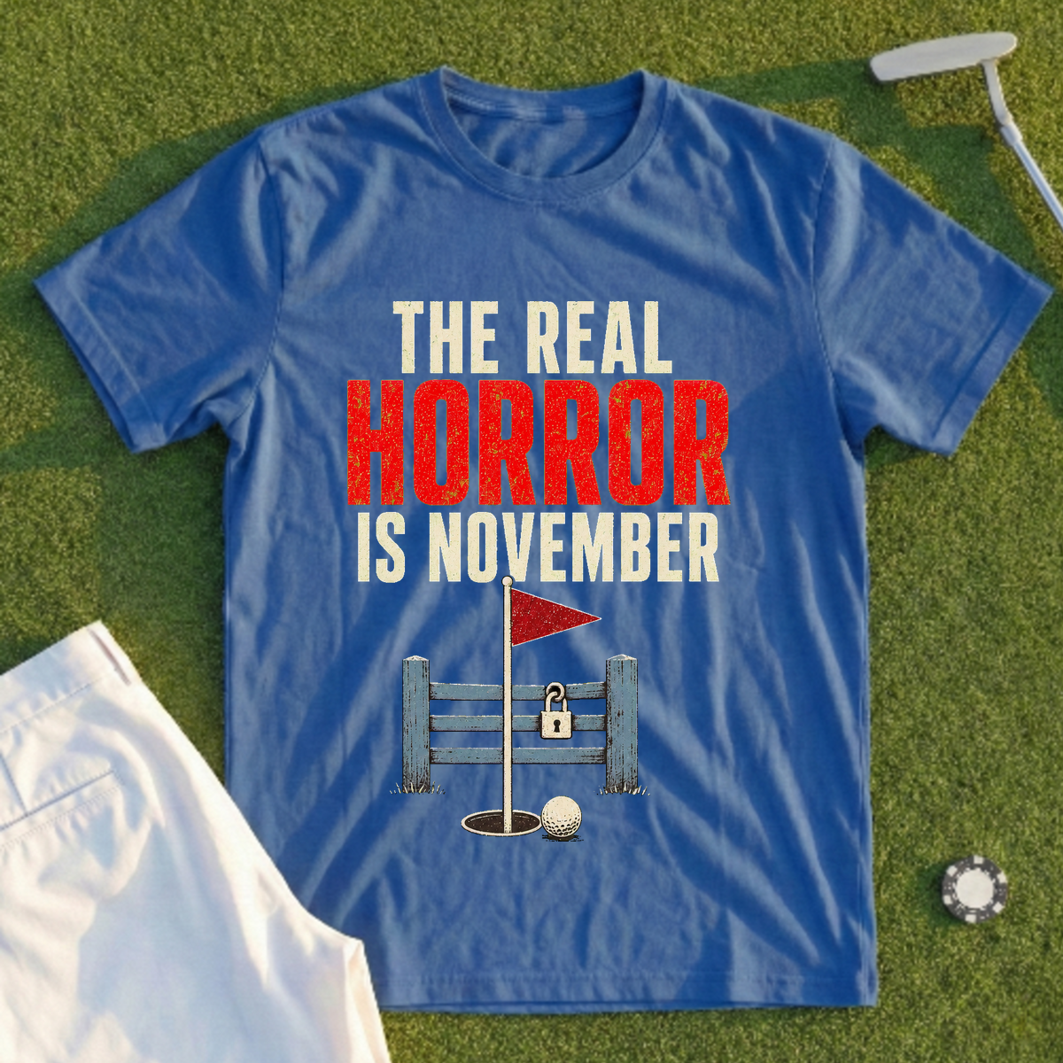 The Real Horror Is November Tee