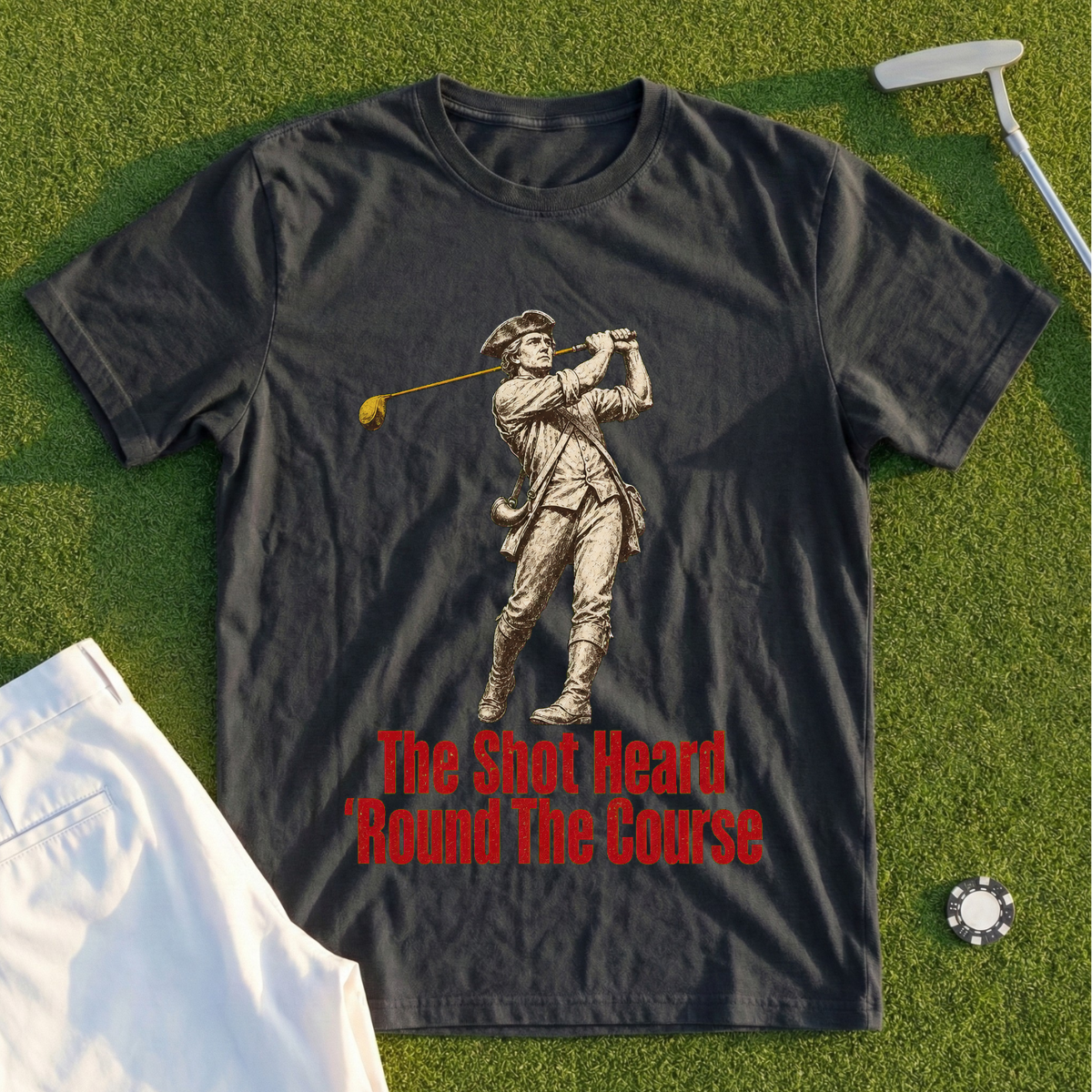 The Shot Heard Round The Course Tee