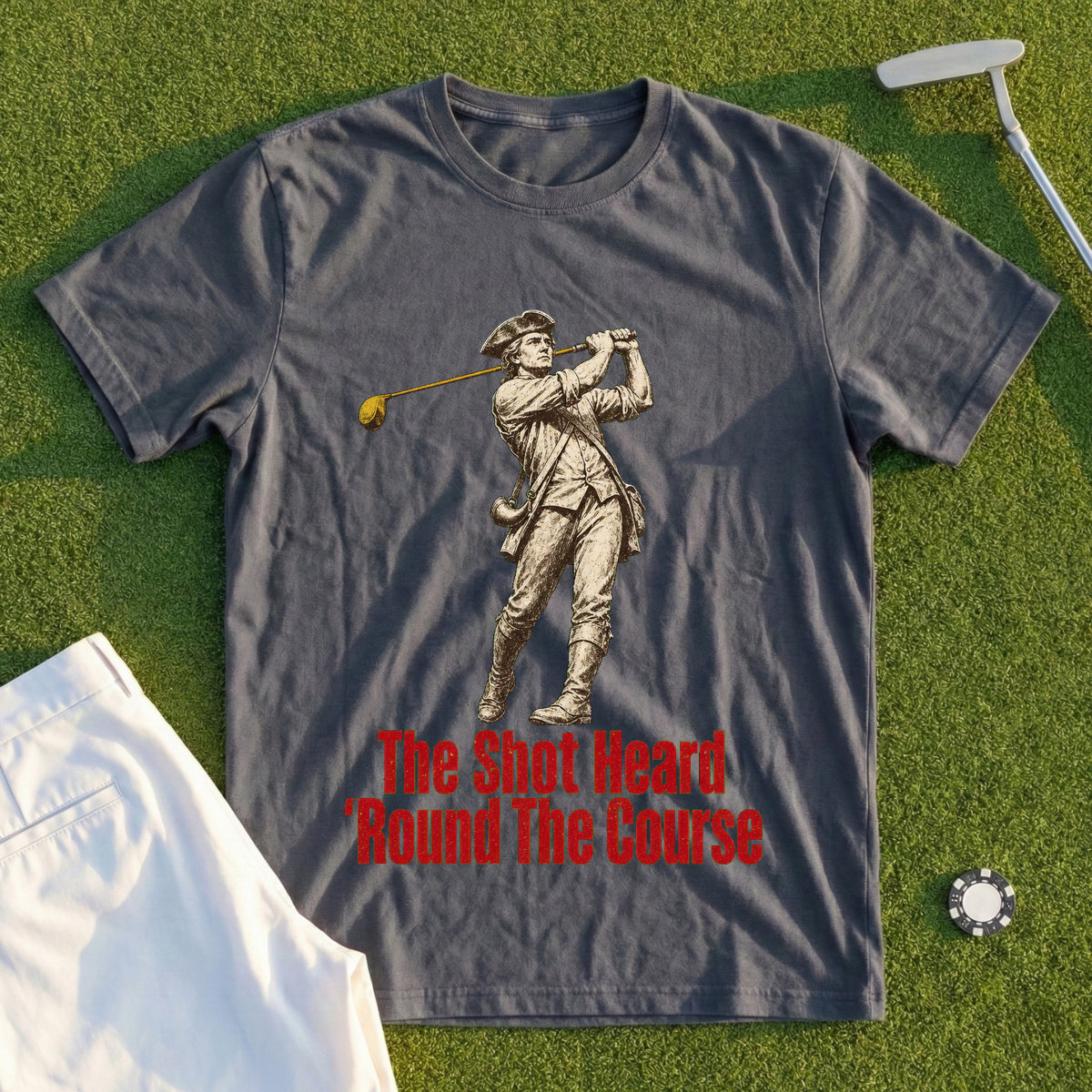 The Shot Heard Round The Course Tee