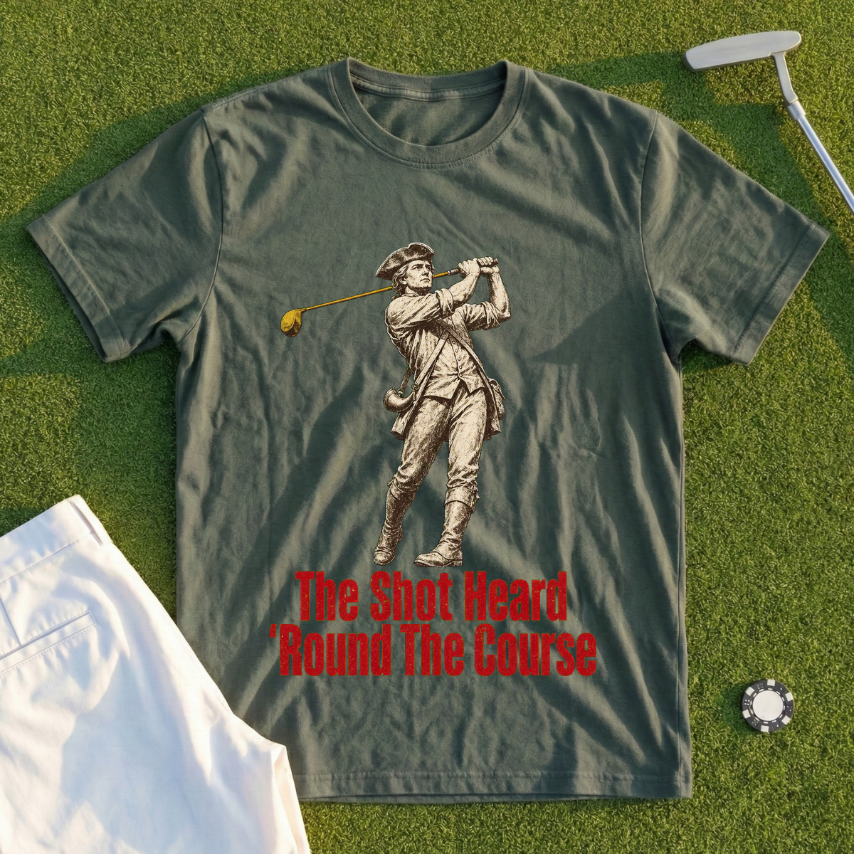 The Shot Heard Round The Course Tee