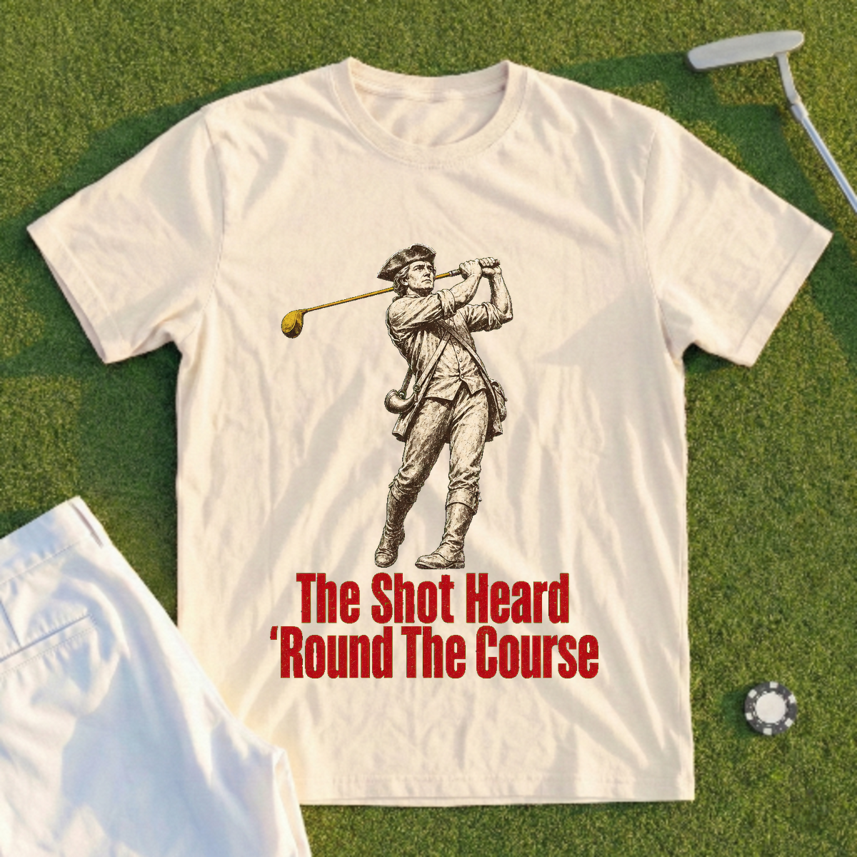 The Shot Heard Round The Course Tee