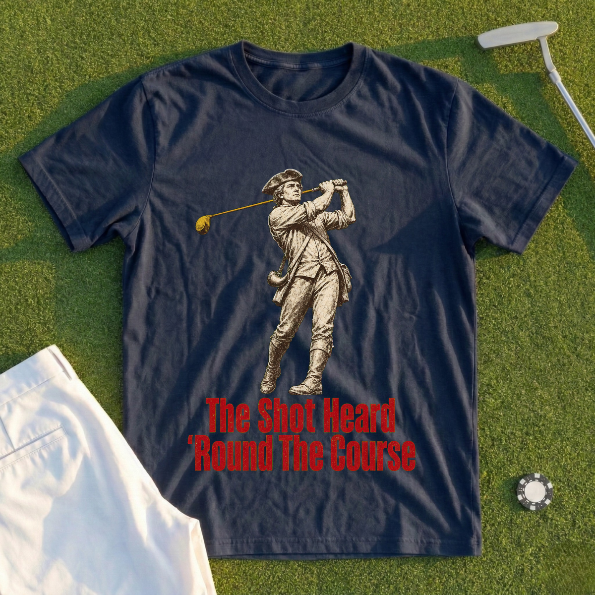 The Shot Heard Round The Course Tee
