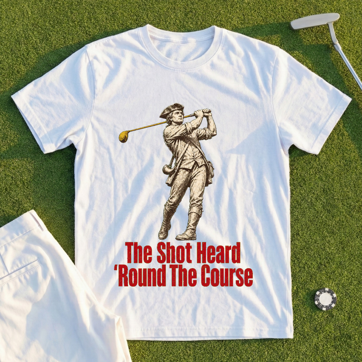 The Shot Heard Round The Course Tee