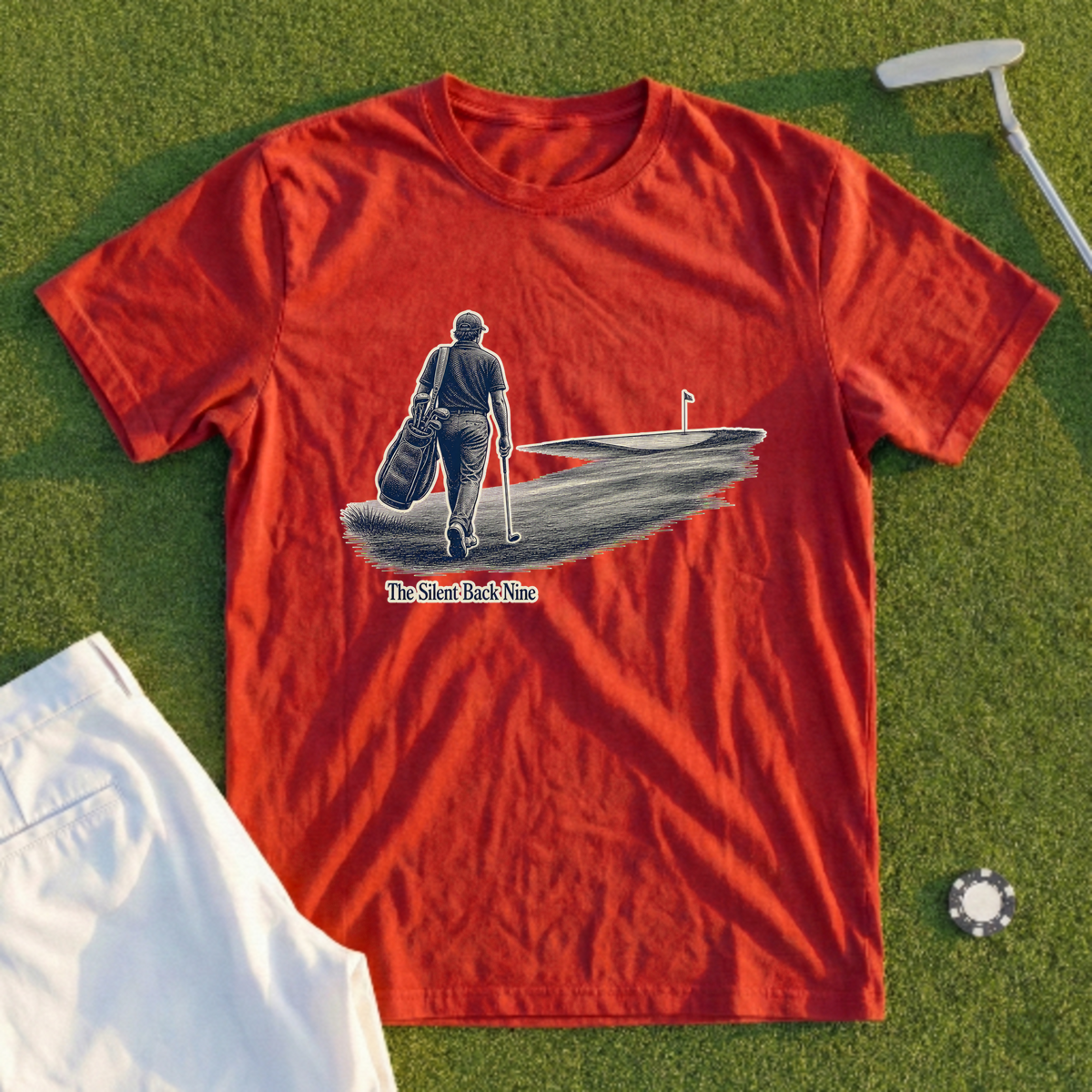 The Silent Back Nine Tee