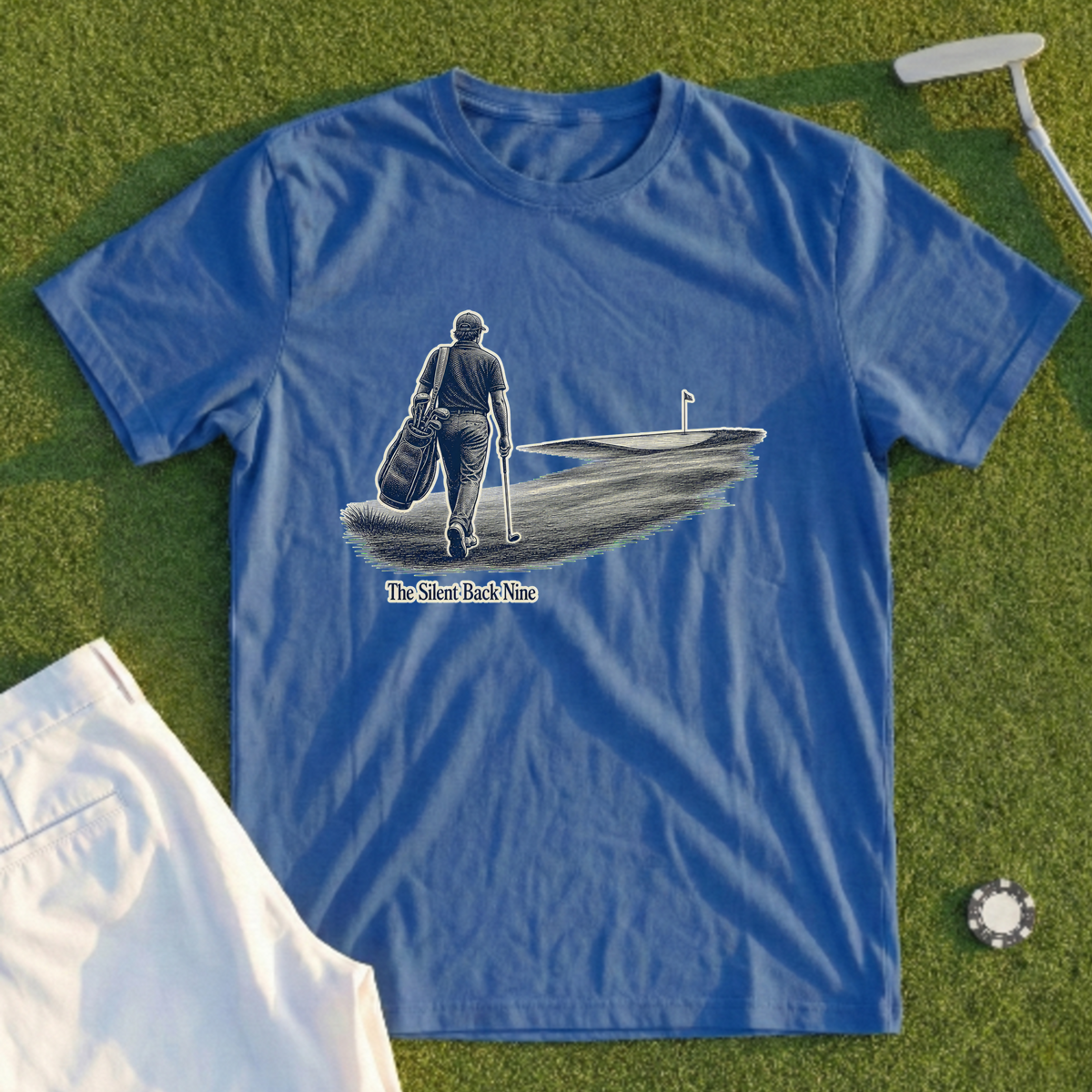 The Silent Back Nine Tee