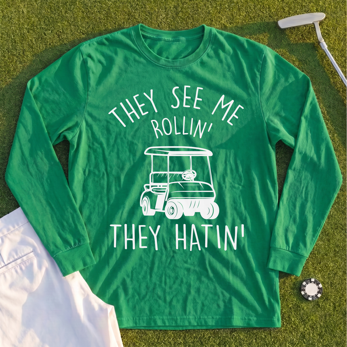They See Me Rollin Long Sleeve Tee