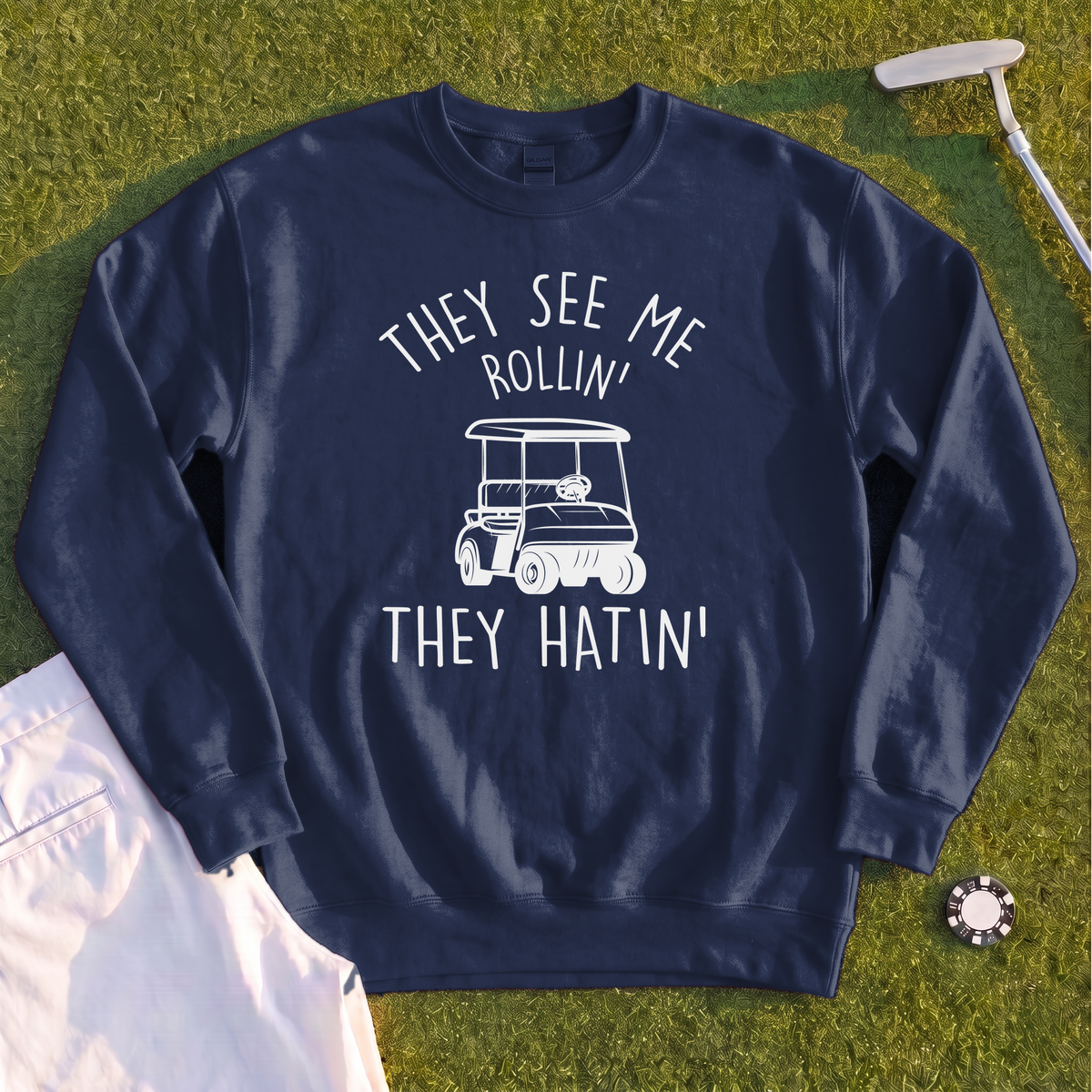 They See Me Rollin Sweatshirt
