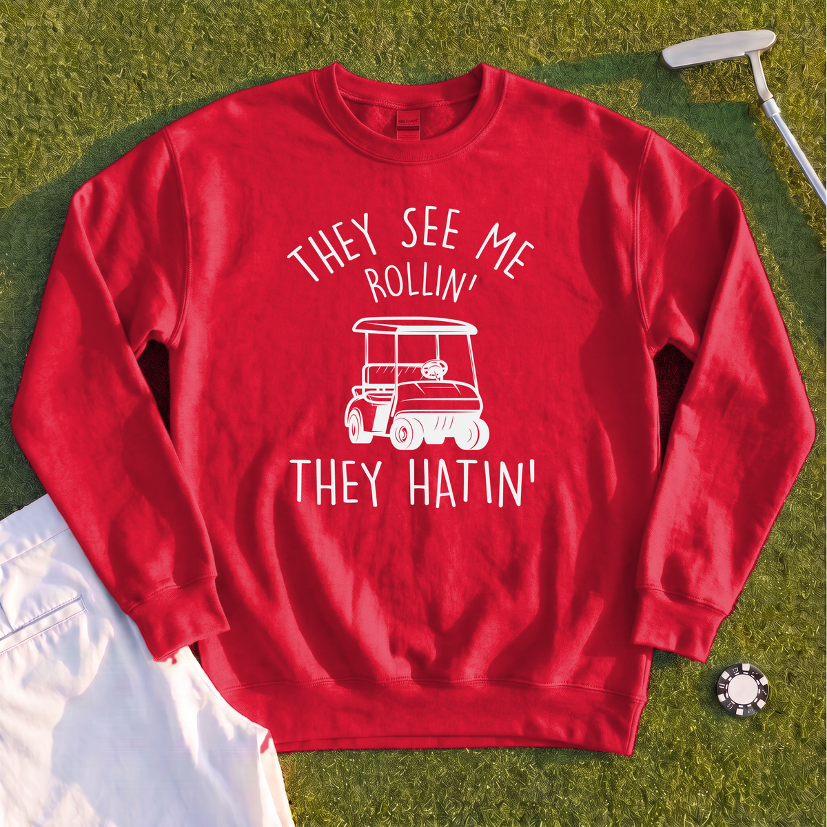 They See Me Rollin Sweatshirt