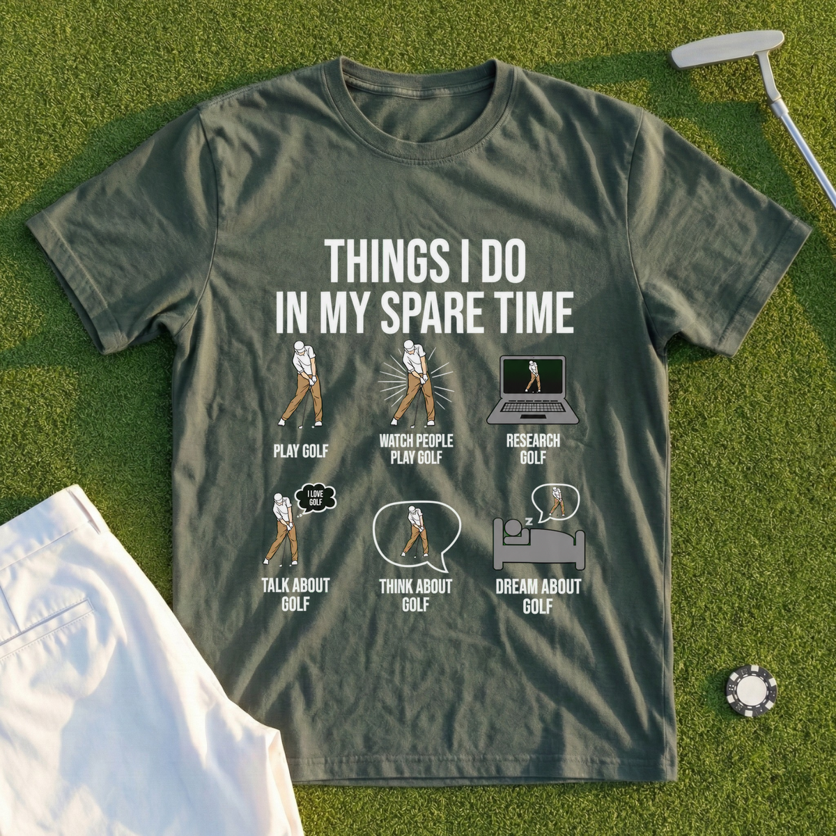Things I Do In My Spare Time Tee