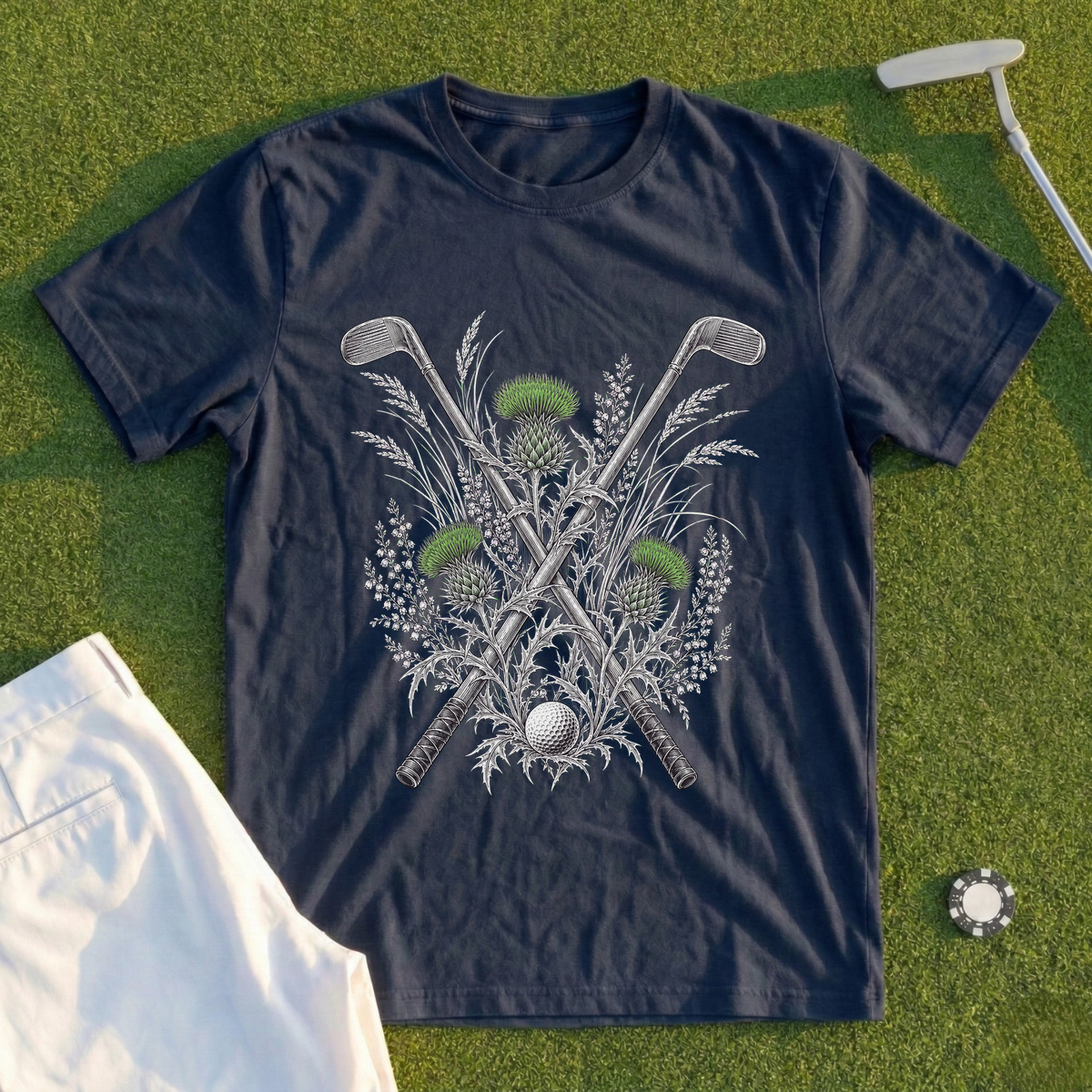 Thistle And Hickory Tee