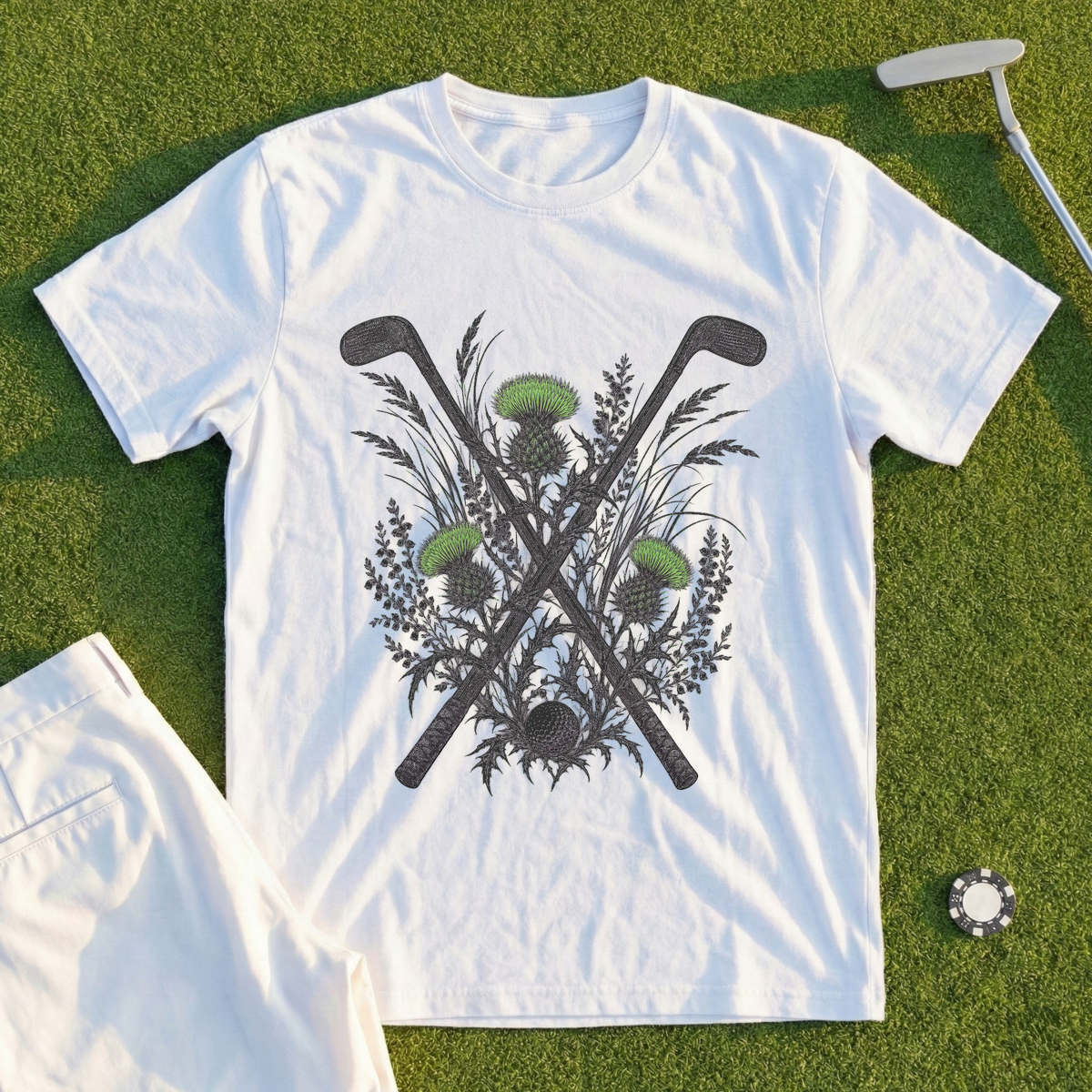 Thistle And Hickory Tee