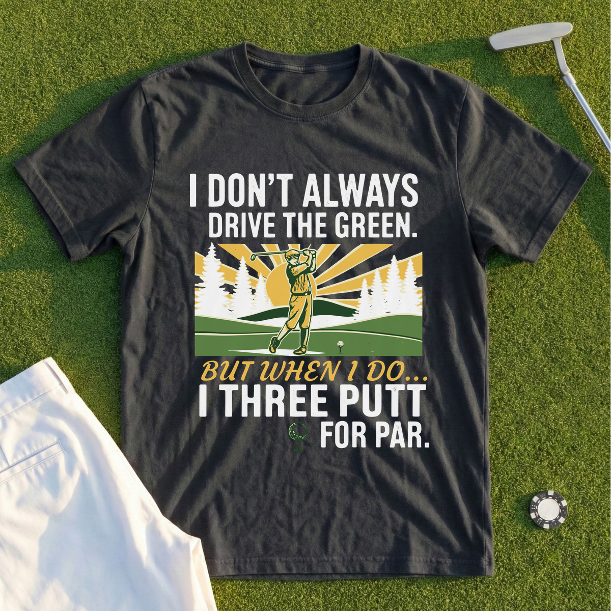 Three Putt for Par Tee