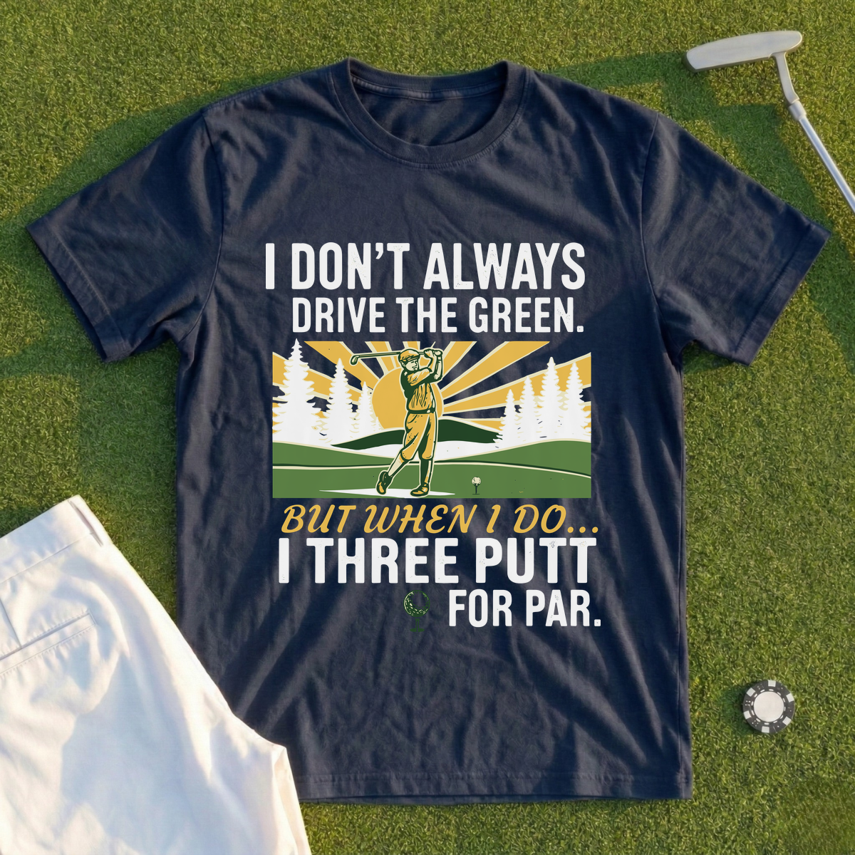 Three Putt for Par Tee