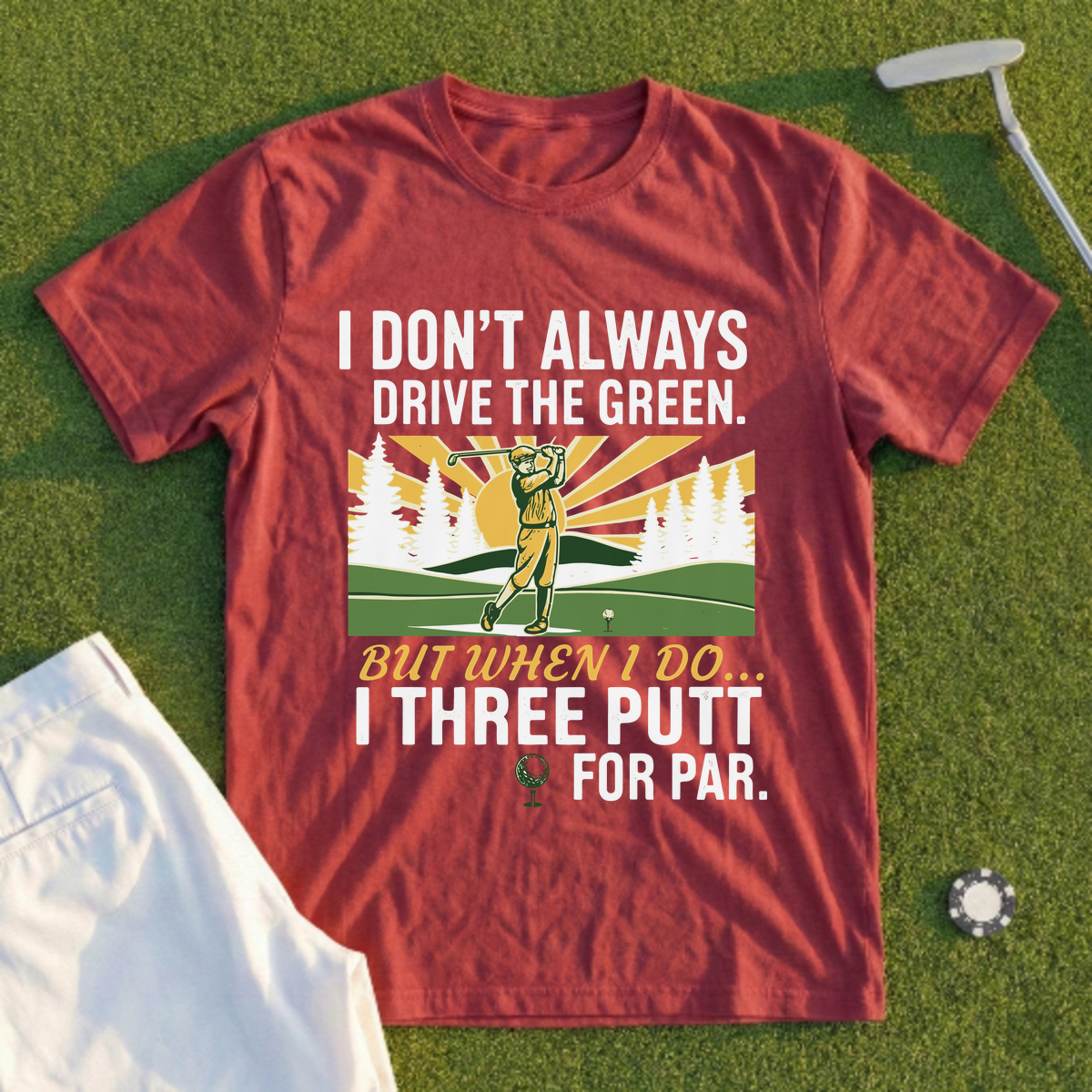 Three Putt for Par Tee