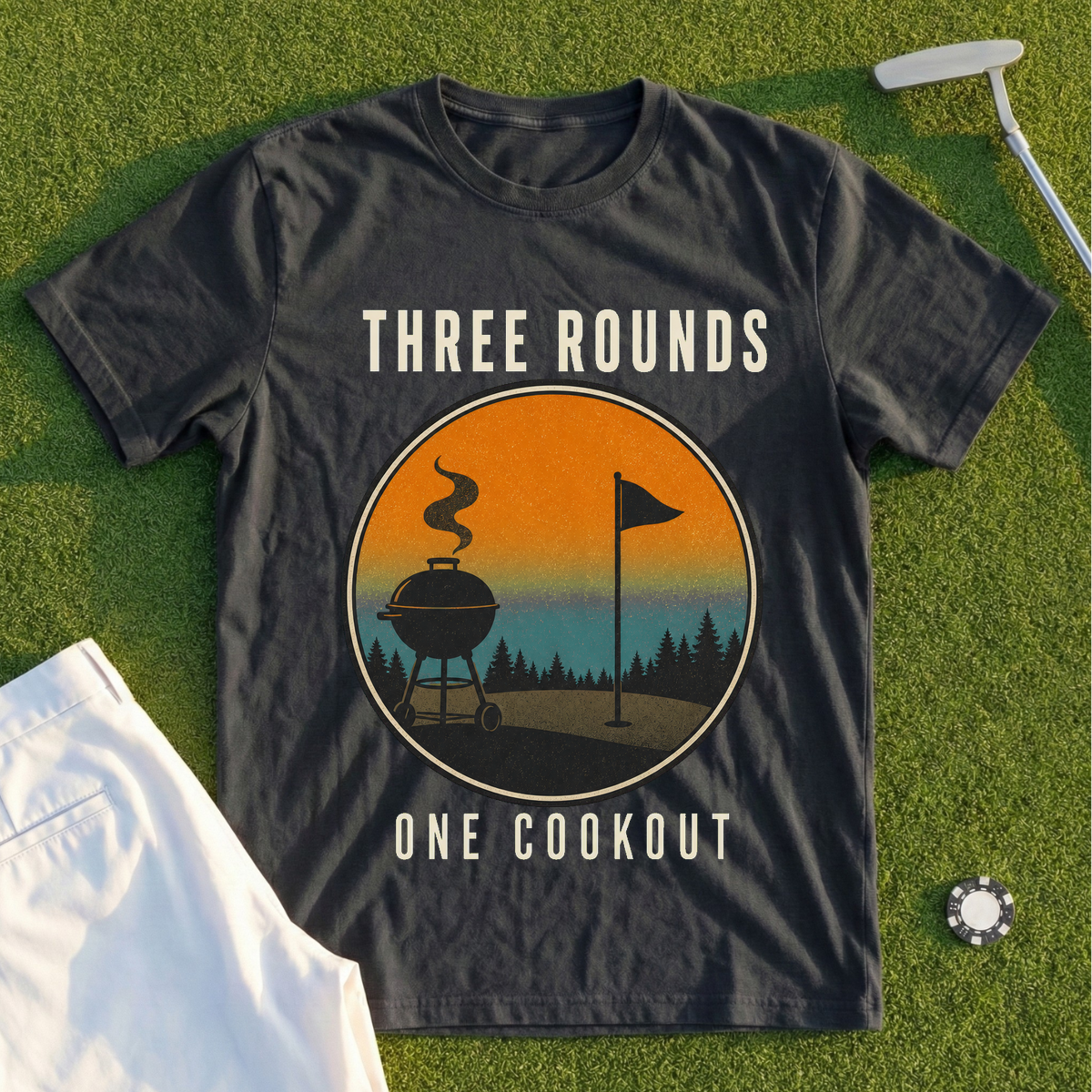 Three Rounds One Cookout Tee