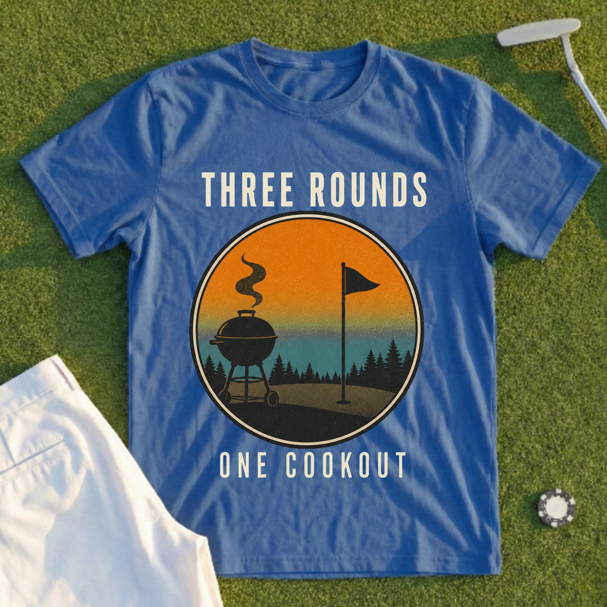 Three Rounds One Cookout Tee
