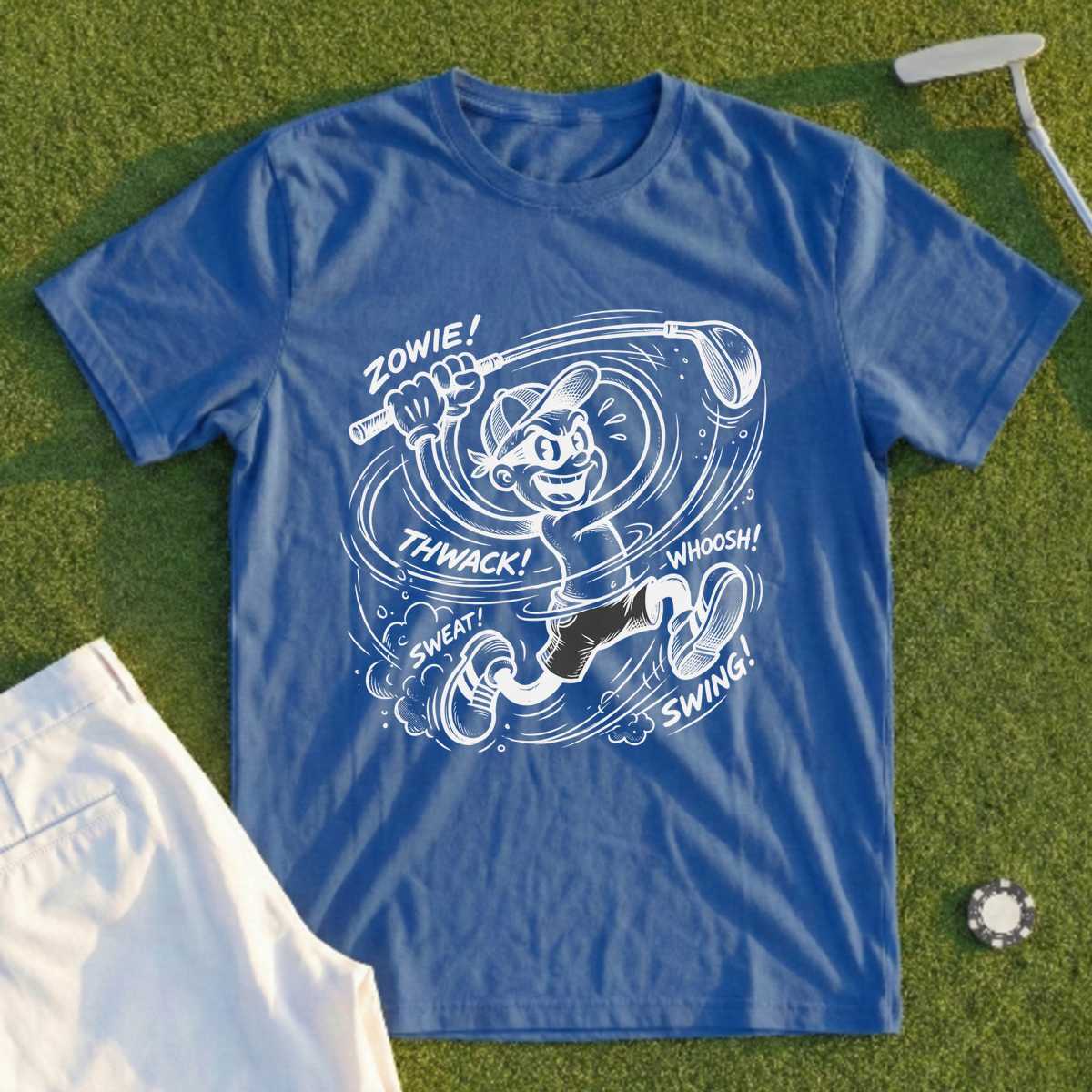 Thwack Whoosh Swing Tee