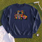 Tie Dye Golf Cart Sweatshirt