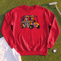 Tie Dye Golf Cart Sweatshirt