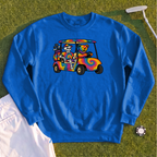 Tie Dye Golf Cart Sweatshirt