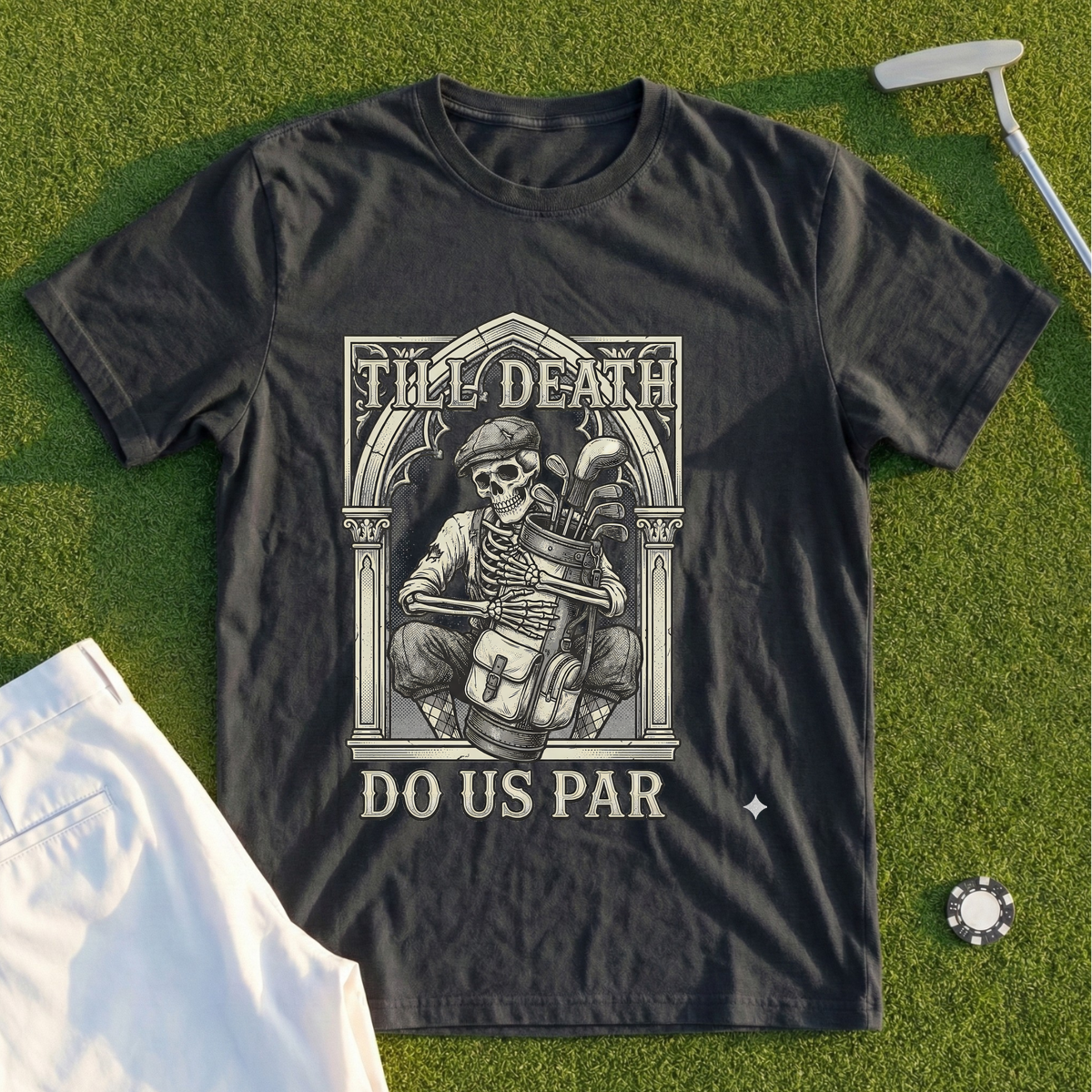 Til Death Do Us Par Tee - Shanked Right