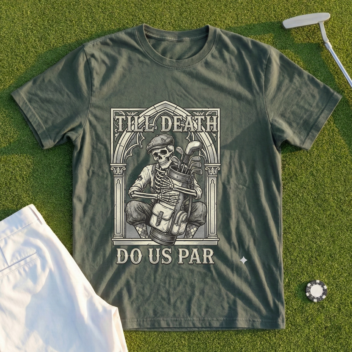 Til Death Do Us Par Tee - Shanked Right