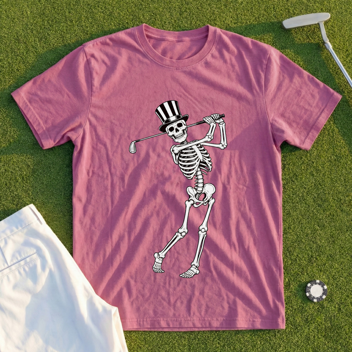 Top Hat Skeleton Tee
