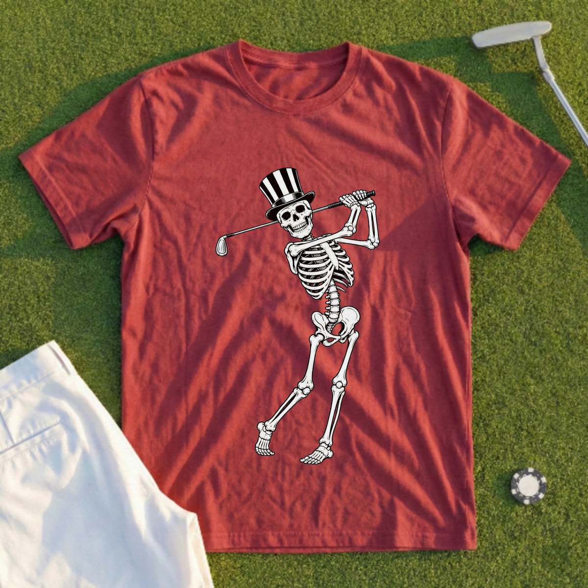 Top Hat Skeleton Tee