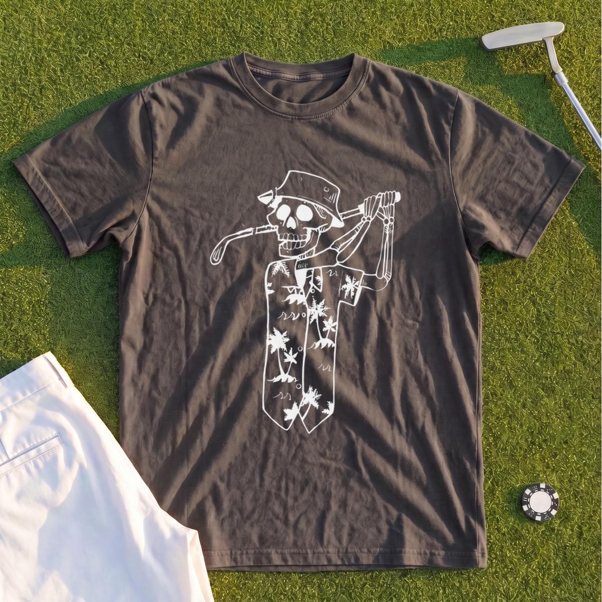Tropical Skeleton Premium Tee