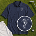 Tropical Skeleton Performance Polo
