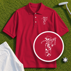 Tropical Skeleton Performance Polo