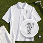 Tropical Skeleton Performance Polo