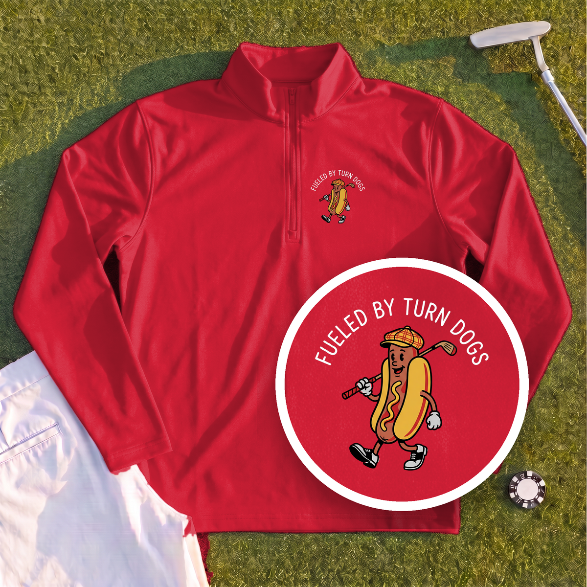 Turn Dog Fuel Quarter Zip