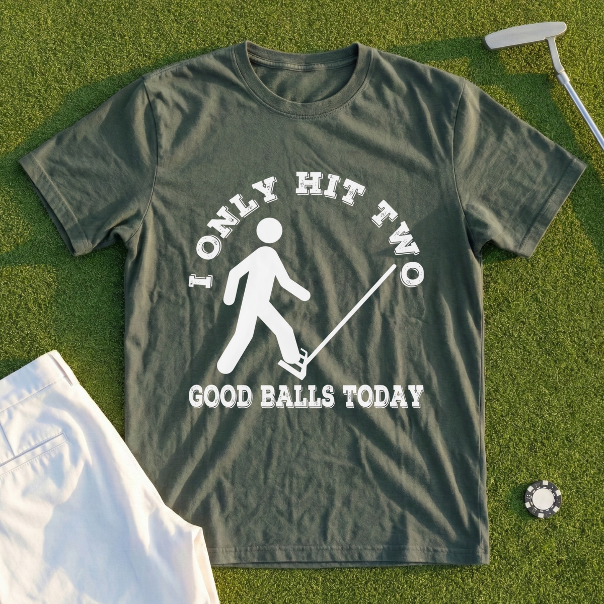 Two Good Balls Today Tee